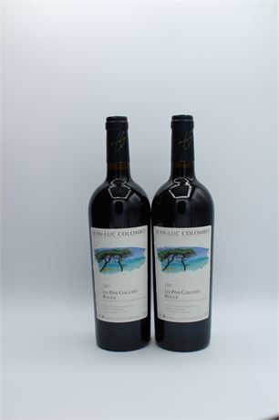 2x Jean-Luc Colombo Les Pains Couchés Rouge 2007 - 750ml