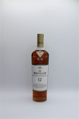 1x Macallan Sherry Oak Cask 12 ans - 750ml