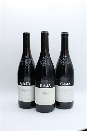 3x Gaja Barbaresco 1994 - 750ml