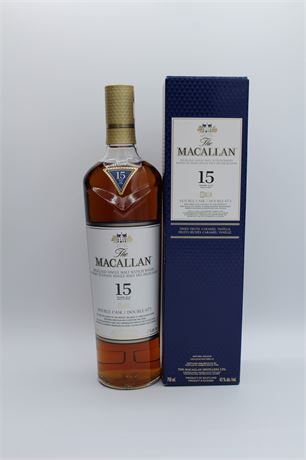 1x Macallan 15 ans Double Cask - 750ml