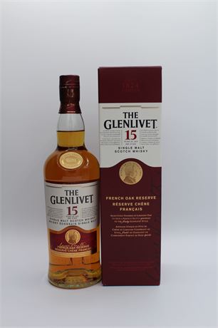 1x Glenlivet French Oak Reserve 15 ans - 750ml