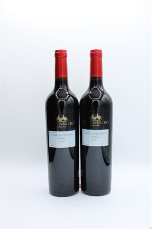 2x Saxenburg Private Collection Shiraz 2012 - 750ml