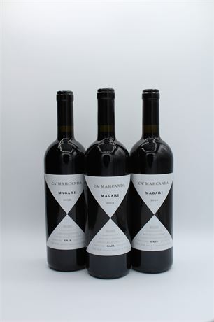 3x Gaja Magari Ca'Marcanda 2018 - 750ml