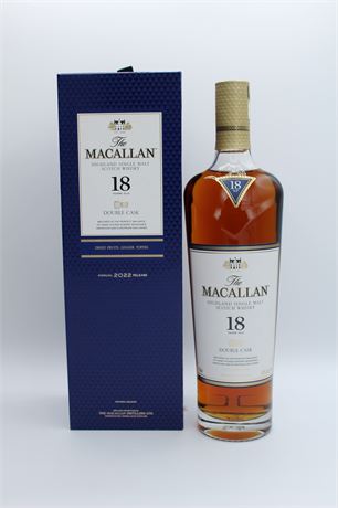 1x Macallan 18 ans Double Cask - 750ml