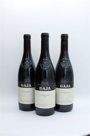3x Gaja Costa Russi 1993 - 750ml