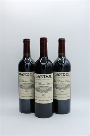 3x Domaine de la Bastide Blanche Bandol 2011 - 750ml