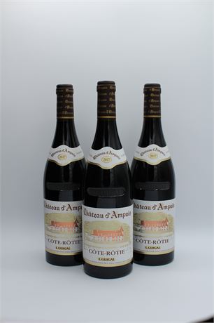 3x E. Guigal Château d'Ampuis 2017 - 750ml
