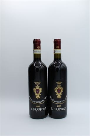 2x II Grappolo Brunello di Montalcino 2009 - 750ml