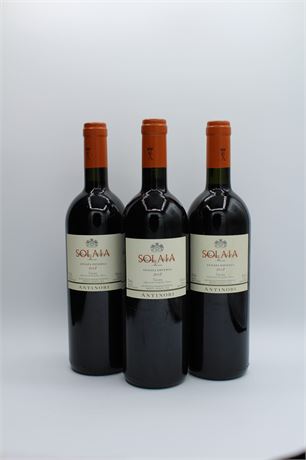 3x Solaia 2002 - 750ml