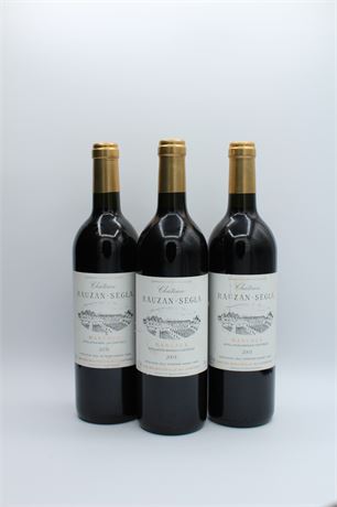 3x Château Rauzan-Ségla 2001 - 750ml
