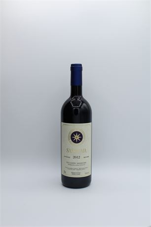 1x Sassicaia 2012 - 750ml