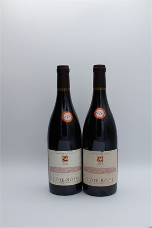 2x Jean-Michel Gerin Côte-Rôtie Champin Le Seigneur 2012 - 750ml