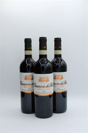 3x Casanova di Neri Tenuta Nuova 2015 - 750ml