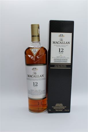 1x Macallan 12 ans Sherry Oak Cask - 750ml