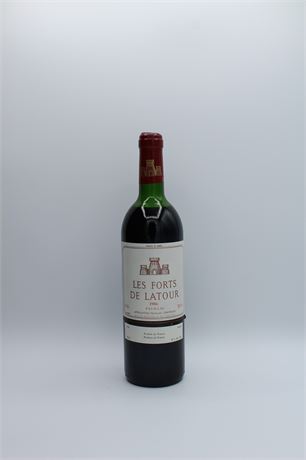 1x Château Latour Les Forts de Latour 1986 - 750ml