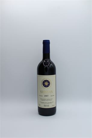1x Sassicaia 2007 - 750ml