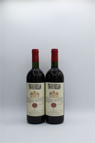 Tignanello 1996 - 2 bouteilles - 750ml