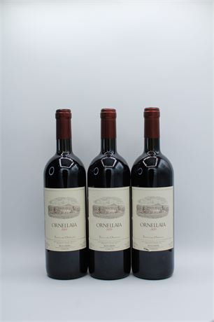 Ornellaia 1999 - 3 bouteilles - 750ml