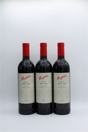 Penfolds RWT Bin 798 2018 - 3 bouteilles - 750ml