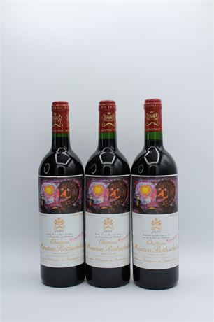 Château Mouton Rothschild 1998 - 3 bouteilles - 750ml