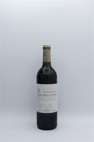 Château Clos de la Tour 2001 - 1 bouteille - 750ml