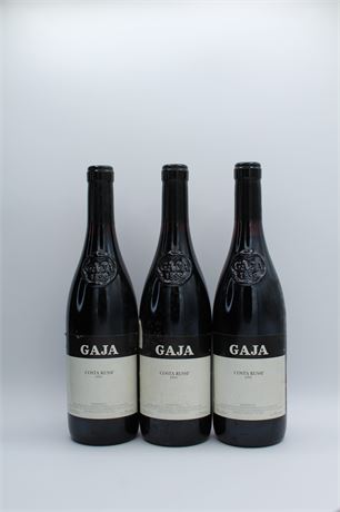 Gaja Barbaresco Costa Russi 1993 - 3 bouteilles - 750ml