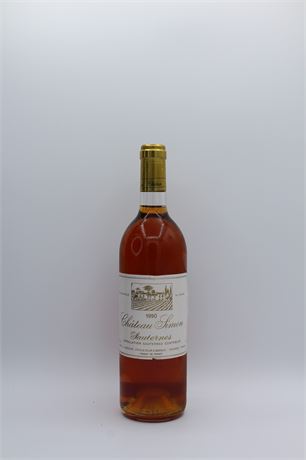 Château Simon Sauternes 1990 - 1 bouteille - 750ml