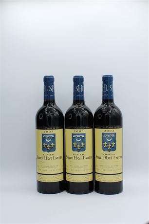Château Smith Haut Lafitte 2003 - 3 bouteilles - 750ml