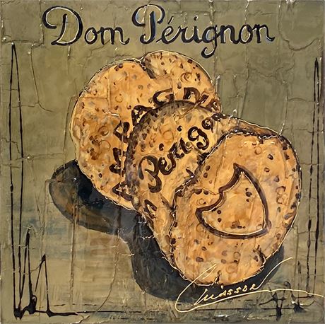 Peinture - Dom Pérignon (12x12)