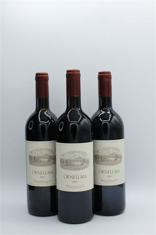 Ornellaia 1995 - 3 bouteilles - 750ml