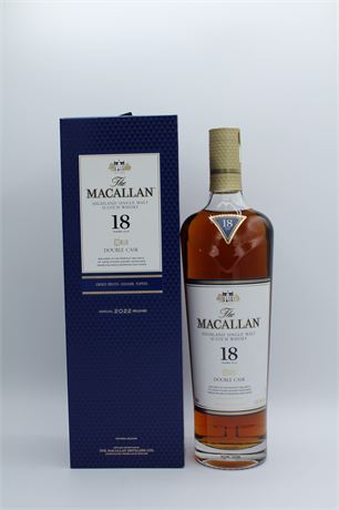 Macallan 18 years Double Cask - 1 bouteille - 750ml