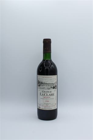 Château La Clare 1986 - 1 bouteille - 750ml