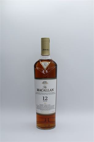 Macallan 12 years Sherry Oak - 1 bouteille - 750ml