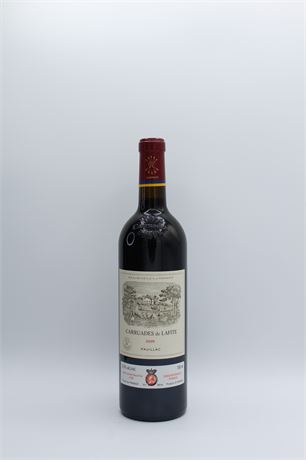 Carruades de Lafite 2009 - 1 bouteille - 750ml