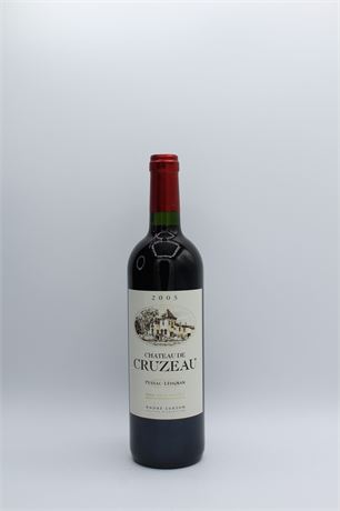 Château de Cruzeau 2005 - 1 bouteille - 750ml