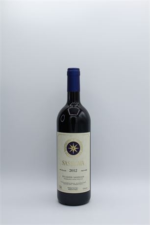 Sassicaia 2012 - 1 bouteille - 750ml