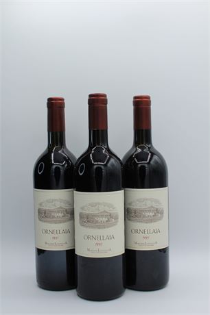 Ornellaia 1995 - 3 bouteilles - 750ml