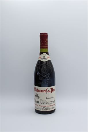Vieux Télégraphe Châteauneuf-du-Pape La Crau 1986 - 1 bouteille - 750ml