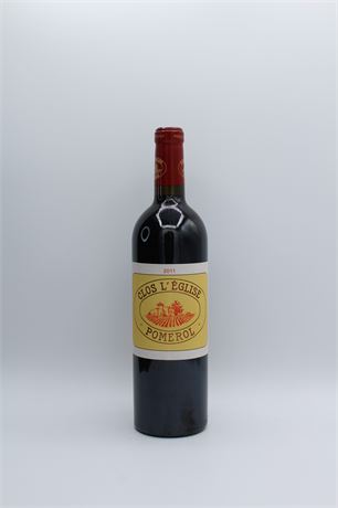 Clos L'Église Pomerol 2011 - 1 bouteille - 750ml