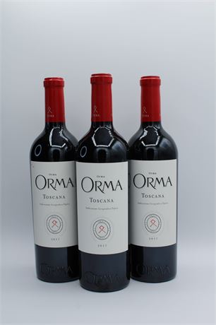Orma Toscana 2017 - 3 bouteilles - 750ml