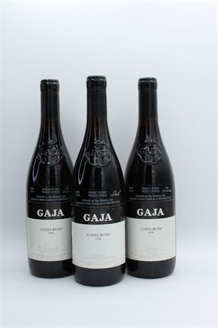 Gaja Costa Russi 1996 - 3 bouteilles - 750ml