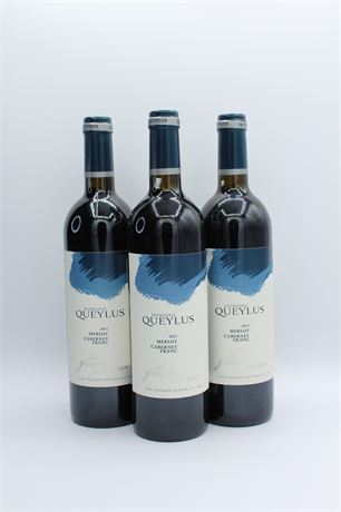 Queylus Merlot Cabernet Franc 2012 - 3 bouteilles - 750ml
