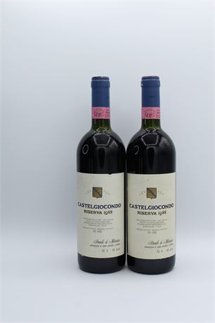 Castelgiocondo Brunello di Montalcino Riserva 1988 - 2 bouteilles - 750ml