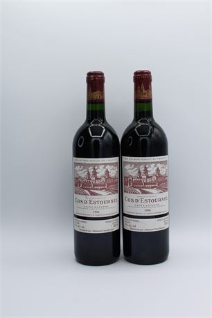 Château Cos d'Estournel 1996 - 2 bouteilles - 750ml