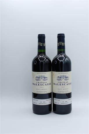 Château Malescasse 2009 - 2 bouteilles - 750ml
