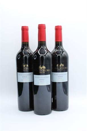 Saxenburg Private Collection Shiraz 2012 - 3 bouteilles - 750ml
