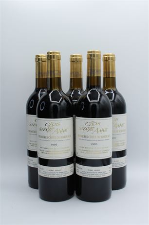 Clos Sainte-Anne 1995 - 5 bouteilles - 750ml
