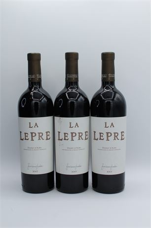 Fontanafredda La Lepre 2007 - 3 bouteilles - 750ml