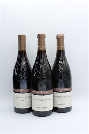 Ferraton CDP Le Parvis 2006 - 3 bouteilles - 750ml