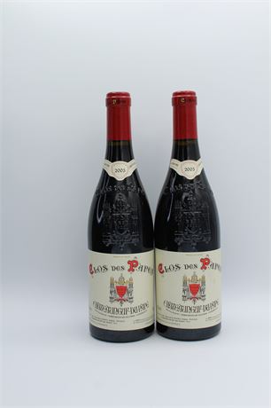 Paul Avril Clos des Papes 2005 - 2 bouteilles - 750ml